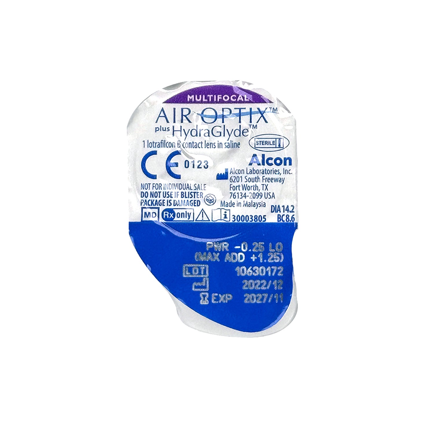 Air Optix plus HydraGlyde Multifocal (3)