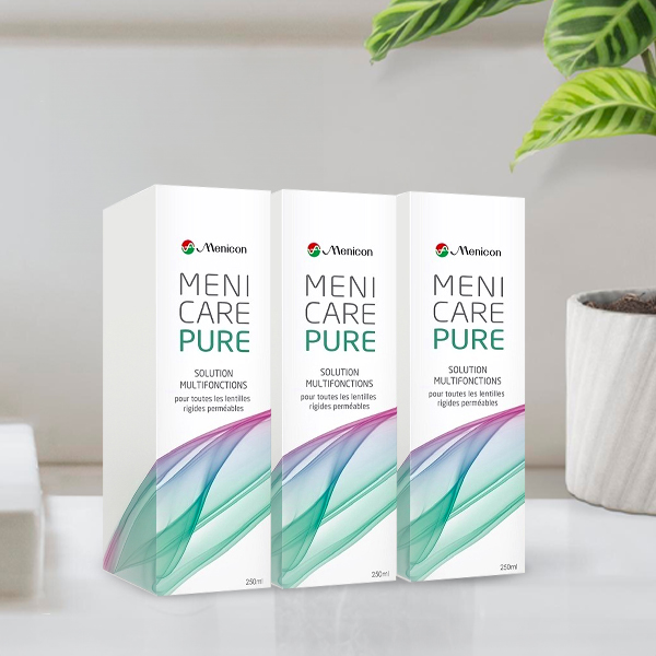 Menicare boxes placed side by side