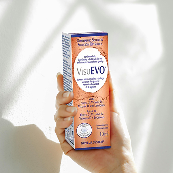 Visu product held by someone